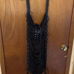 Fashion Nova Elegant Black Dress